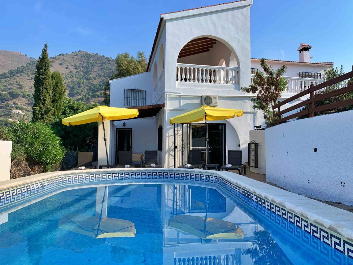 Villa Barbara Piscina Vallada Con Barbacoa By Andaraholidays 말라가 외부 사진