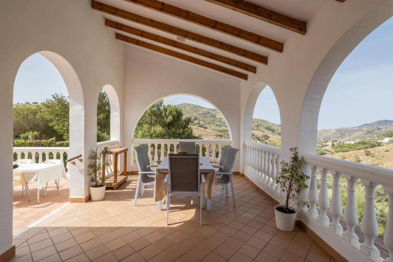 Villa Barbara Piscina Vallada Con Barbacoa By Andaraholidays 말라가 외부 사진