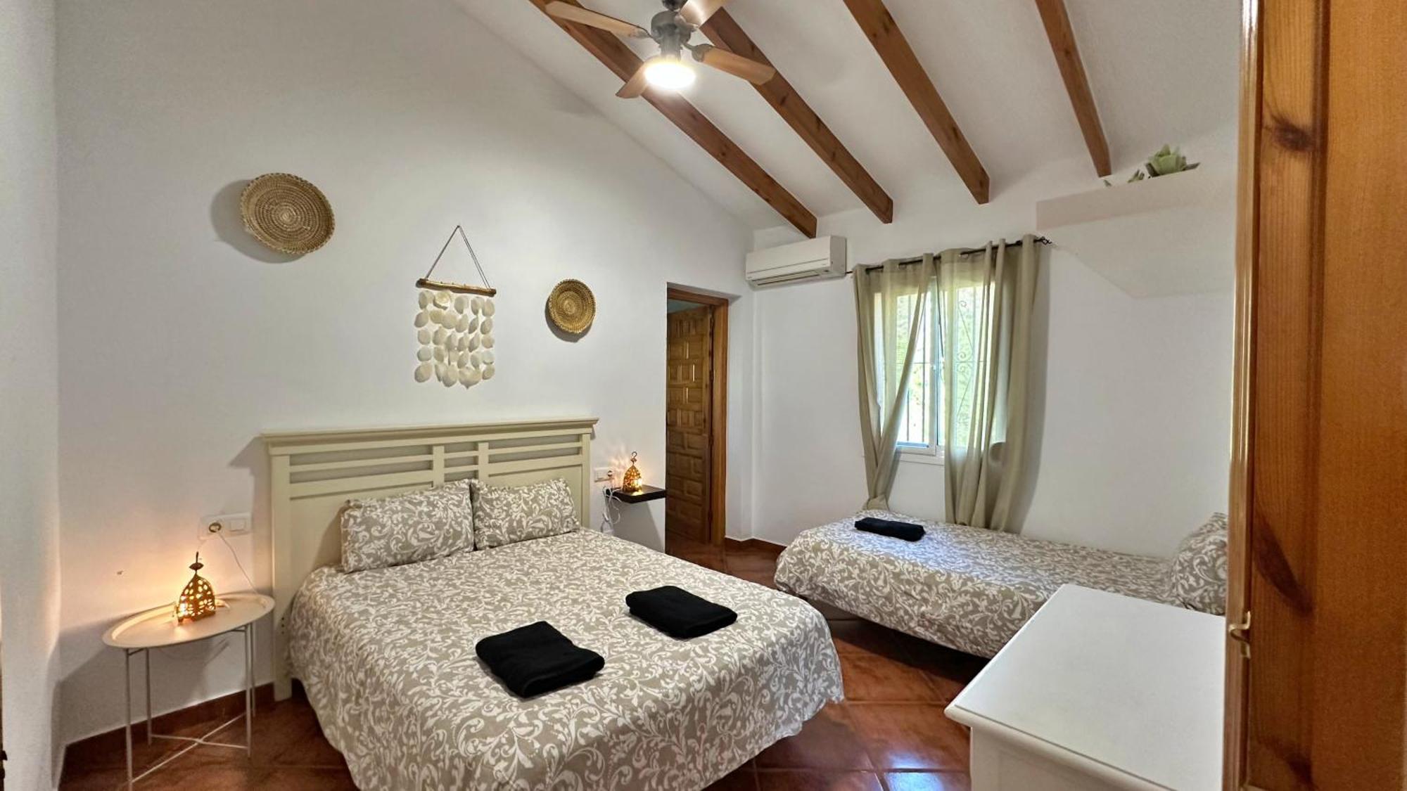 Villa Barbara Piscina Vallada Con Barbacoa By Andaraholidays 말라가 외부 사진